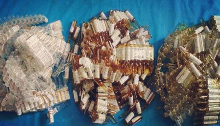 नवलपुर प्रहरीले ठूलो परिमाणमा लागुऔषध बरामद गर्यो