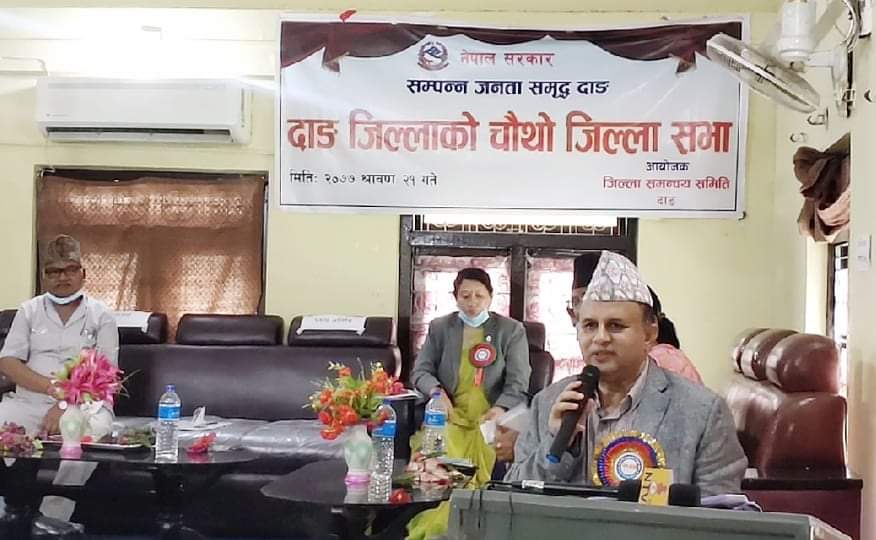 सरकारको बिकास निर्माणको याेजनाहरु समयमै बन्छ मुख्यमन्त्री पोख्रेल