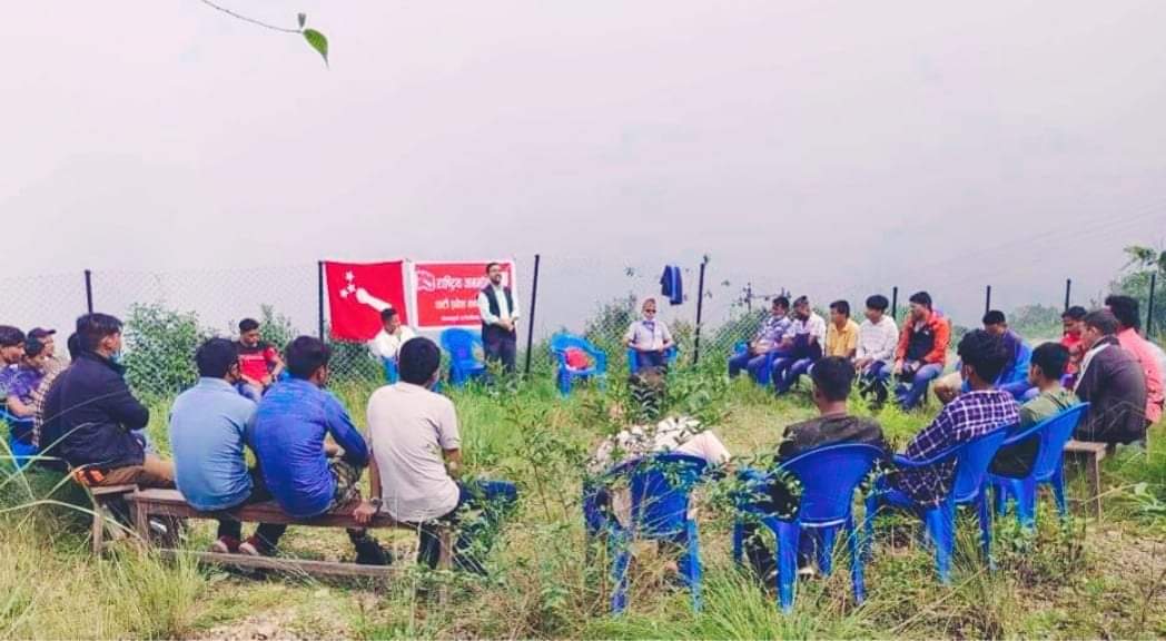 पश्चिम् दाङमा जनमोर्चा प्रवेश गर्ने युबाहरु लहर