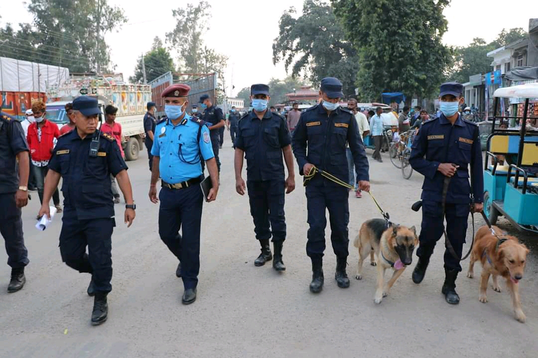 बाँके प्रहरीले चाडपर्व लक्षित विशेष सुरक्षा योजना लागू गरेयो