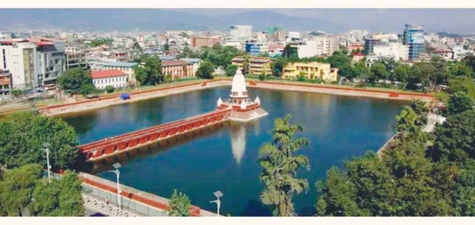 पुनर्निर्मित ऐतिहासिक राष्ट्रपति भण्डारीले गरिन् रानीपोखरीको उद्घाटन