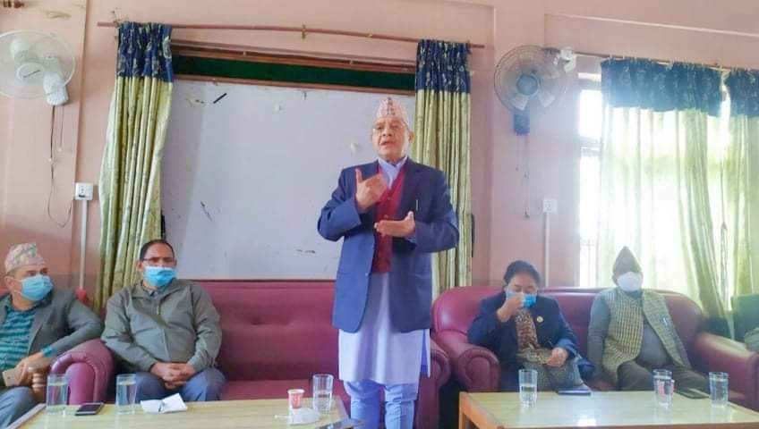 नेकपाका केन्द्रीय उपाध्यक्ष गौतम दाङमा पार्टी एकताको पक्षमा