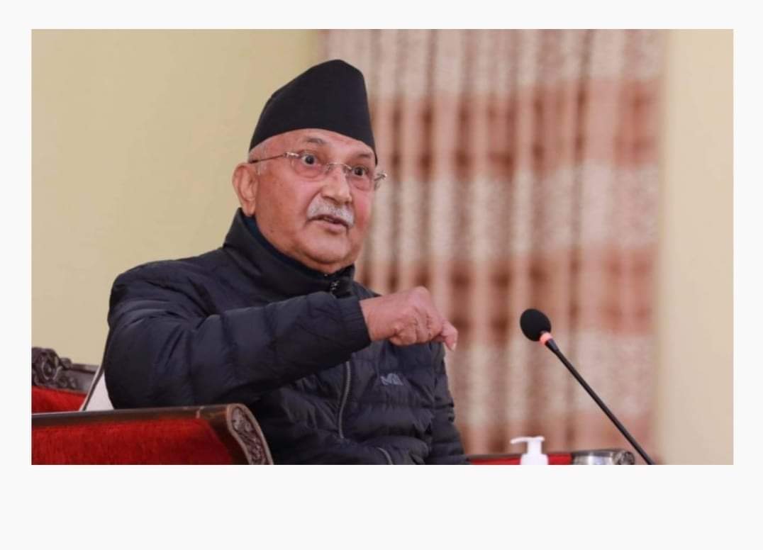 ओलीलाई पार्टीबाट कारबाही गरिएकोबारे निर्वाचन आयोगमा जानकारी