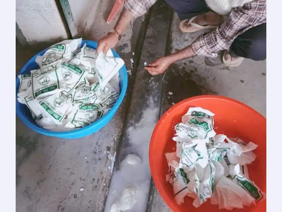 बाँकेमा मापदण्ड विपरित बेचेको भन्दै दूध र दहि नष्ट