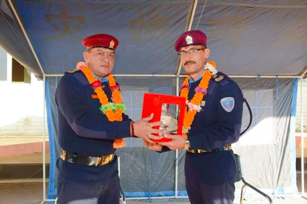नेपाल प्रहरीका दुई AIG को स्वागत तथा विदाई
