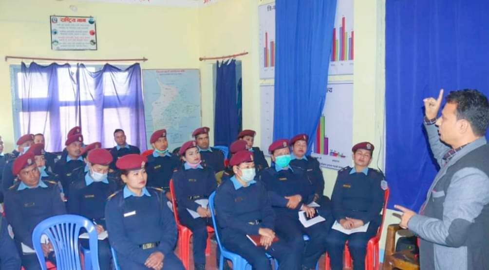 बाँके प्रहरीको दुईदिने अनुशिक्षण तालिम सम्पन्न