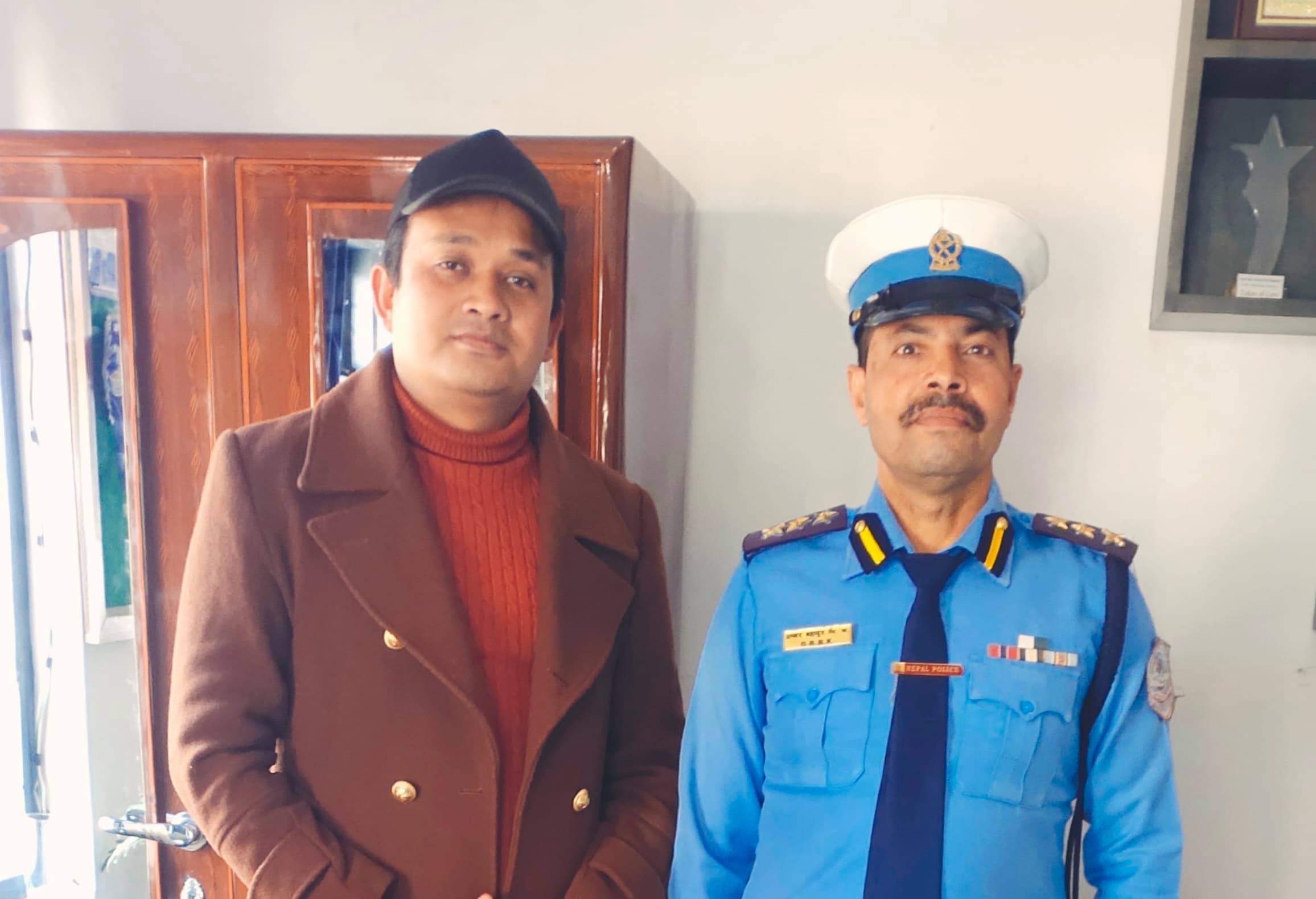 चालकले सडक अनुशासन पालना गरे दुर्घटनामा कमि हुन्छ एसपी:बिक