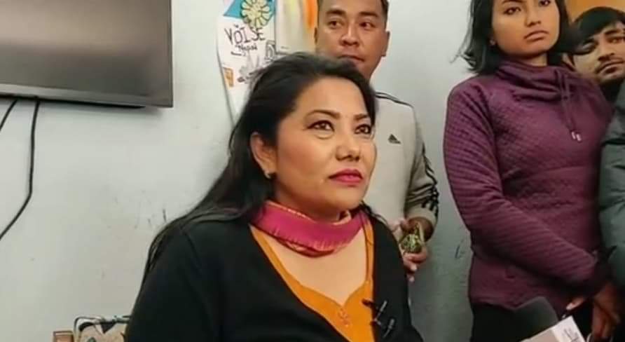 रामकुमारी झाँक्री गिरफ्तार, राज्यविरुद्धको कसुर गरेको अभियोगमा