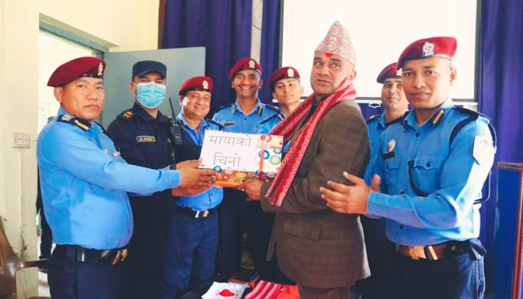 अबकाश प्रहरी निरीक्षक गौतमको भब्य बिदाई कार्यक्रम सम्पन्न