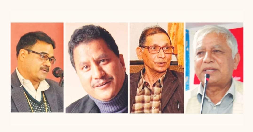 विप्लव सहित ४ पार्टीको कार्यक्रम घोषणा काठमाडौंमा गर्दै