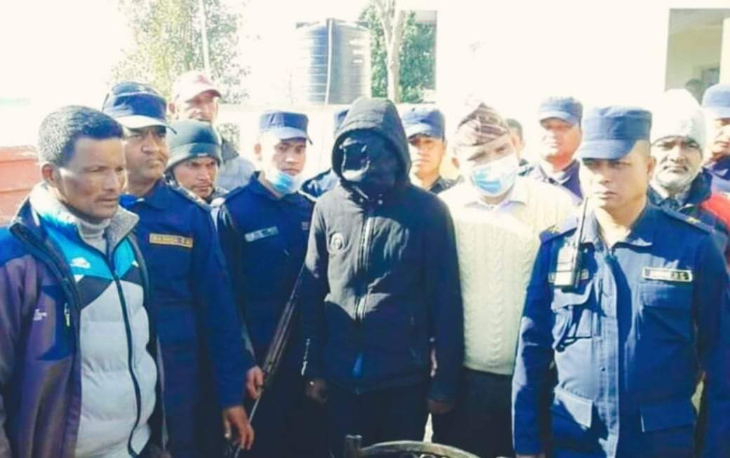 भागरथीको हत्याको आरोपितलाई पत्रकार सम्मेलन गरेर सार्वजनिक