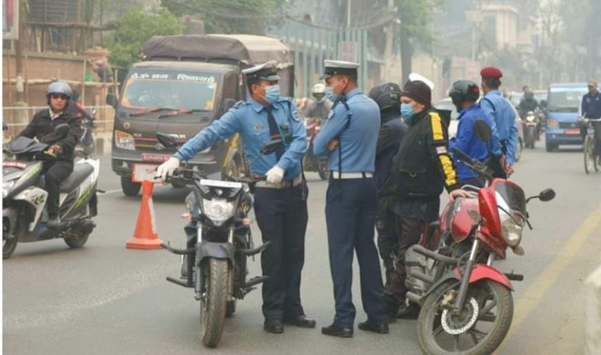 काठमाडौँमा ठाँउठाँउमा तीब्र चेकिङ बिलबुक लाइसेन्स अनिवार्य हुनुपर्ने