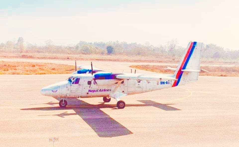 दाङको तुल्सीपुर एयरपोर्टमा ईन्धन डिपोको काम शुक्रबारदेखि अघि बढ्यो