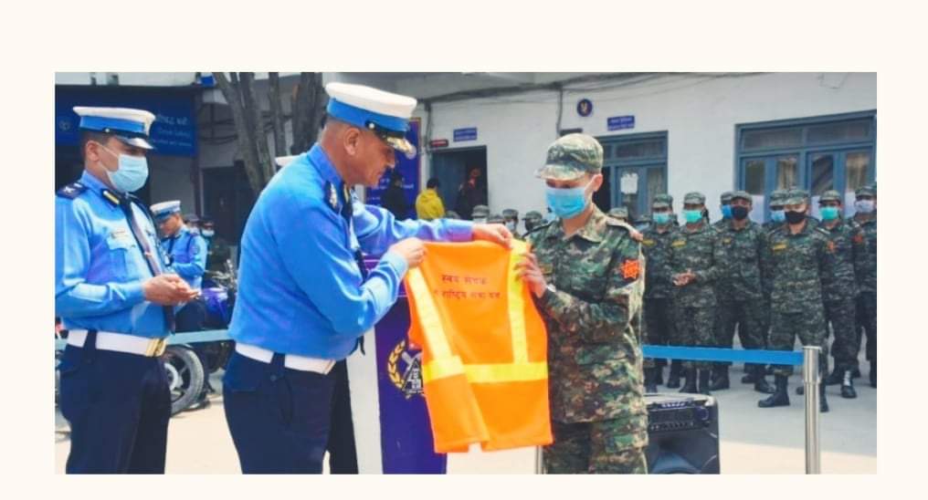 काठमाडौं ट्राफिक महाशाखाले परिचालन गर्‍यो ९५ जना ट्राफिक स्वयंसेवकहरु