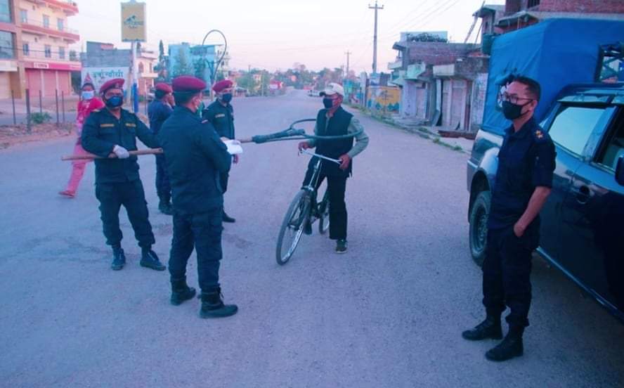 दाङमा बैशाख १७ गतेदेखि २५ गतेसम्म पुर्णरूपमा लकडाउन