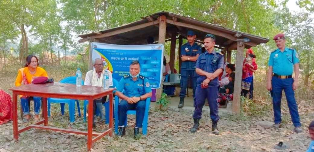 जातीय छुवाछूत र बालबिवाह रोकथाम अभियान लिएर SP कार्की घरदैलोमा