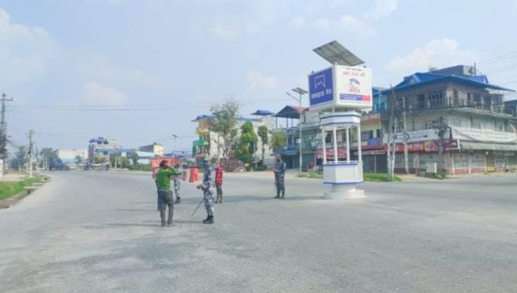 चितवनमा बैशाख १६ देखि वैशाख महिनासम्म लकडाउन जारी