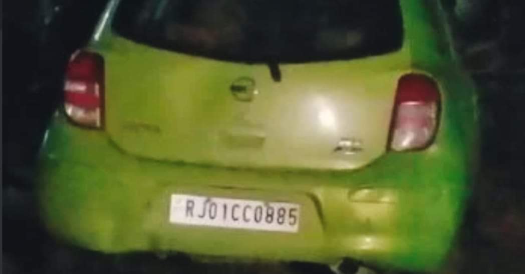 ३ जना बालककाे शव पार्किङ गरिराखेकाे इन्डियन कारभित्र