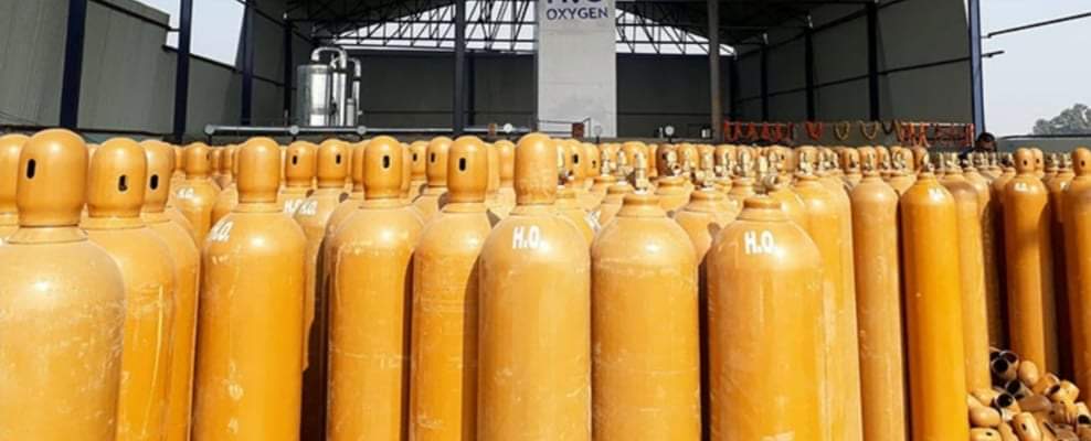 चीनले नेपाललाई दियो २० हजार अक्सिजन सिलिन्डर सहयोग