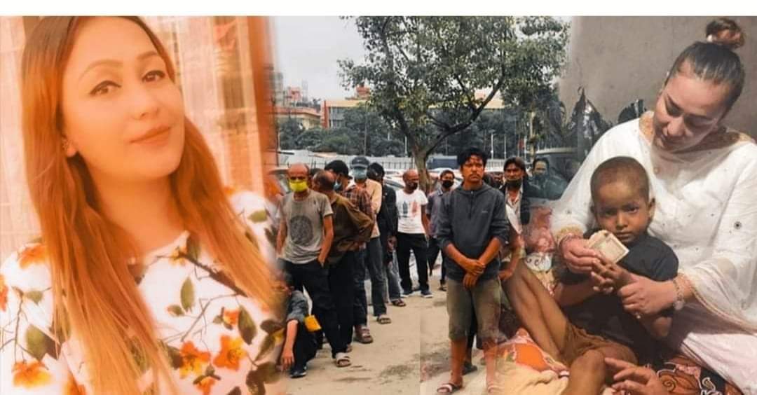 भोका पेट भर्ने अभियानमा सामाजिक अभियानता जेनिसा बोहरा