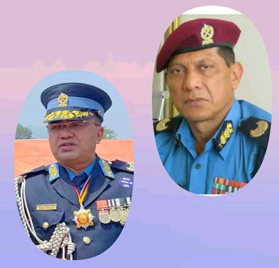 डीआईजी हरुको सरुवा लुम्बिनी प्रदेशमा थापा महानगरीय प्रहरी रानीपोखरीमा सिंह