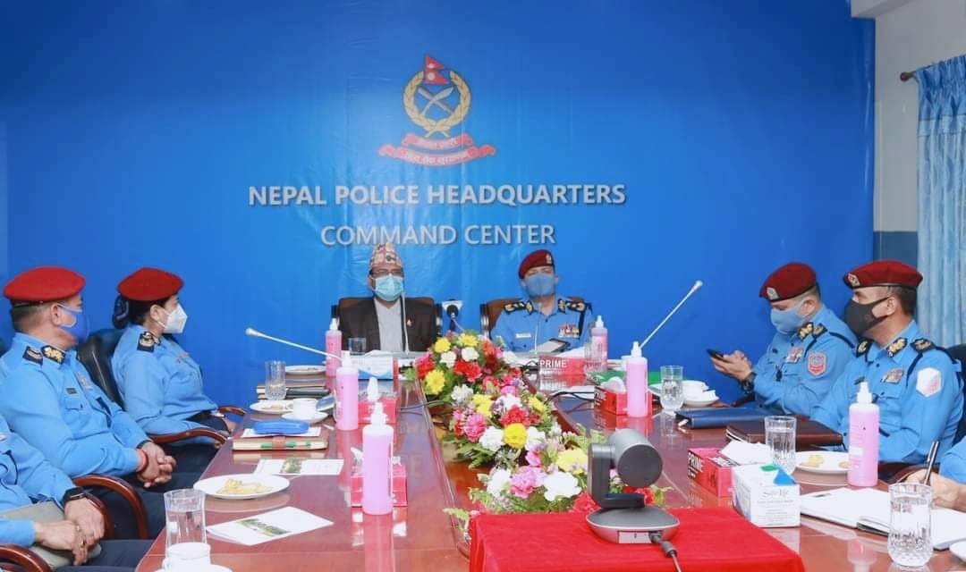 विपद् जोखिम नियन्त्रणमा सक्रिय हुन प्रहरी महानिरीक्षकको निर्देशन