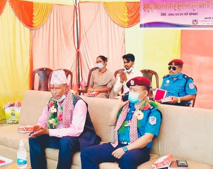 बाँकेको फत्तेपुरमा प्रहरीको आफ्नै नयाँ भवनको उद्घाटन एवं हस्तान्तरण