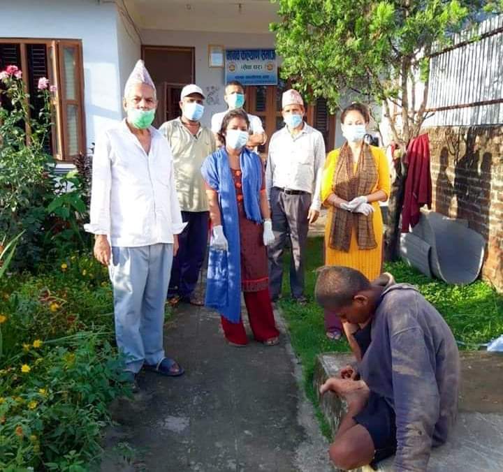 घोराहीबाट एक बेवारिसे बोल्न नसक्ने मनोरगी युवकको उद्धार