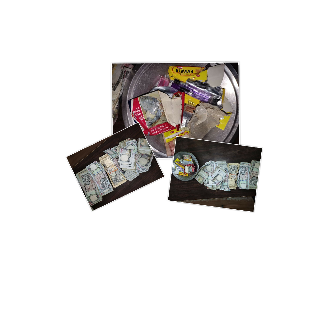 बाँके प्रहरीले स्रोत नखुलेको रकम र लागु औषधसहित दुईजना पक्राउ