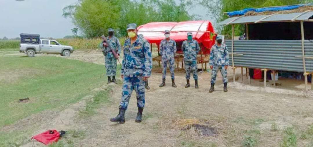 बाँकेको नयाँगाउमा सशस्त्र प्रहरीको बीओपी स्थापना