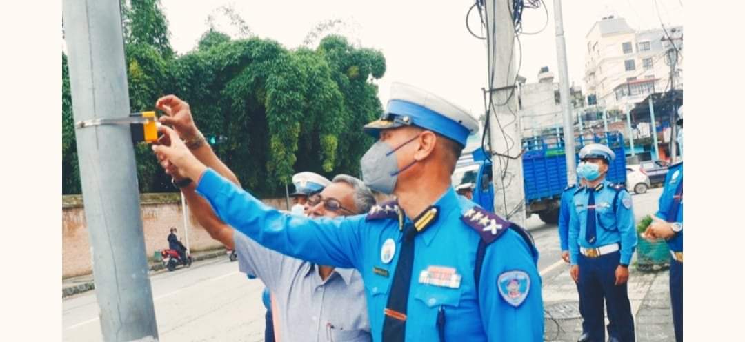 काठमाडौंको विभिन्न ठाँउहरुमा शुक्रबारदेखि ट्राफिक लाइट सञ्चालन