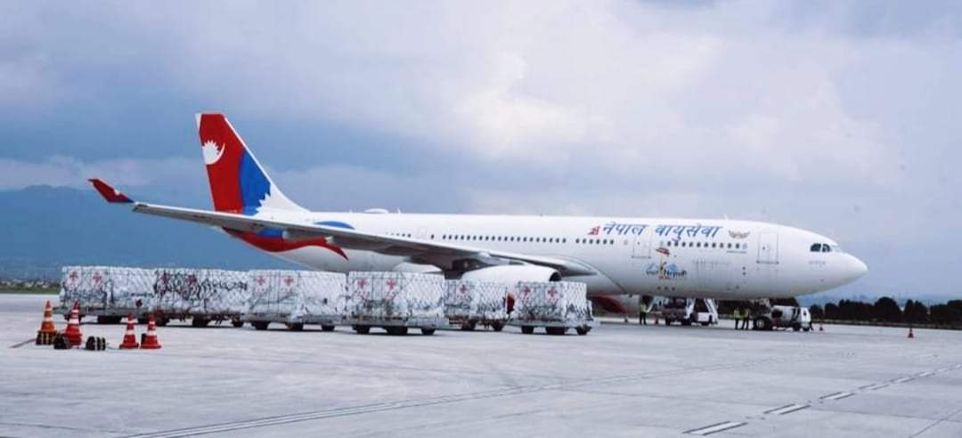 अमेरिकाले नेपाललाई दिने १५ लाख खोप सोमबार नेपाल पुग्ने