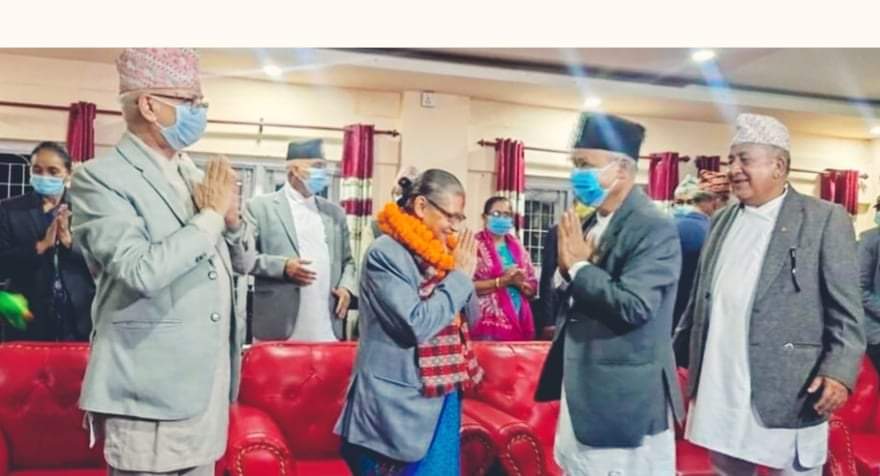 पहिलो महिला बागमती प्रदेशको मुख्यमन्त्री बनिन अष्टलक्ष्मी शाक्य