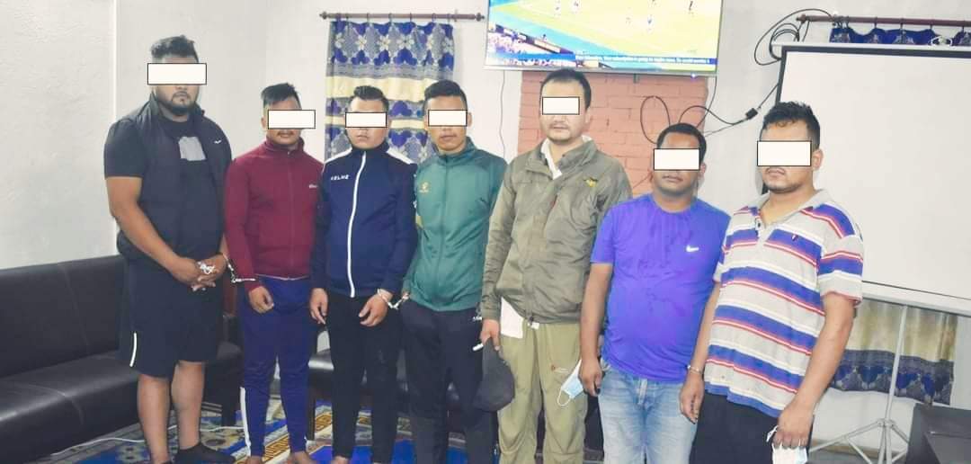काठमाडौंमा व्यापारीको लाखौंको यार्सागुम्बा लुट्ने ७ जना पक्राउ