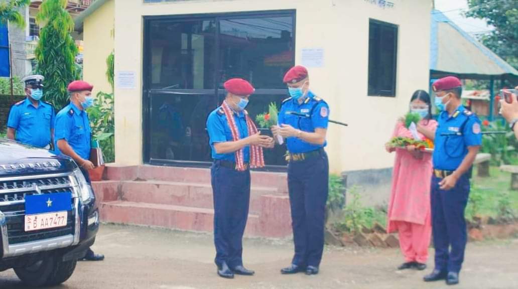 आम नागरीकहरुको जिउ धनको सुरक्षामा अग्रपंत्तिमा रहन डिआइजी आचार्यको : निर्देशन