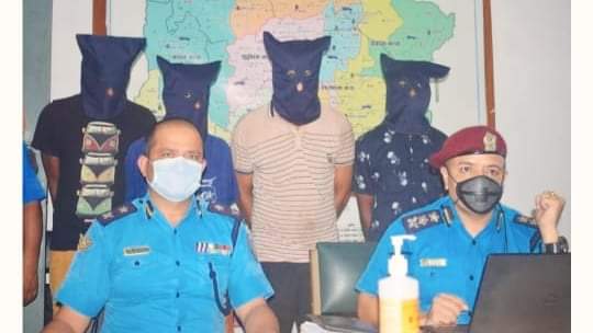 रुपन्देही प्रहरीको ठुलो सफलता भारतीय चालकको हत्यागरी चामल लुटपाट गर्ने ४ जना पक्राउ