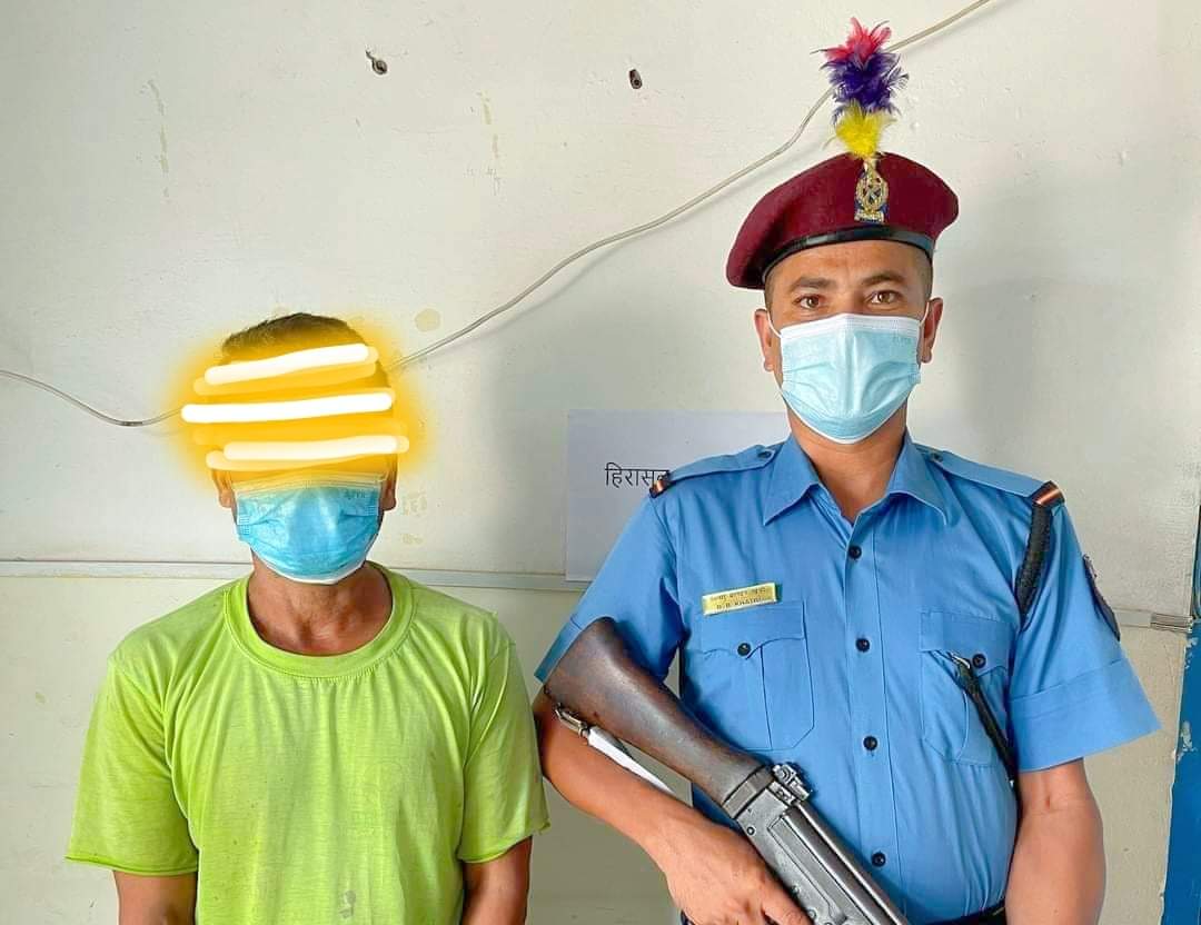 दाङ प्रहरीले गौबध मुद्दामा फरार एकजना पक्राउ