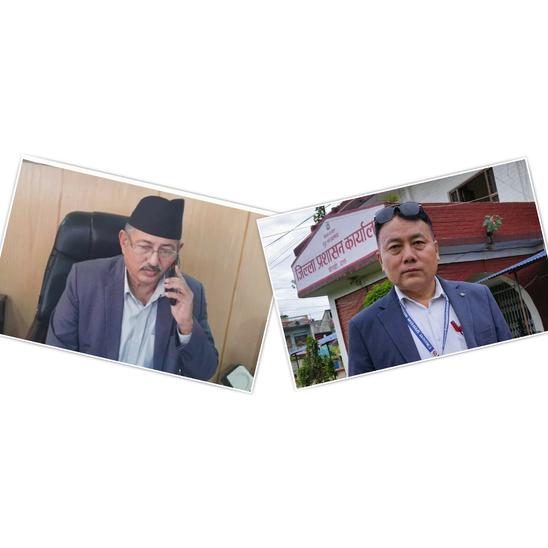 दाङ तनहुँ र कास्कीका सिडिओलाई गृहमन्त्री बालकृष्ण खाणको फोन