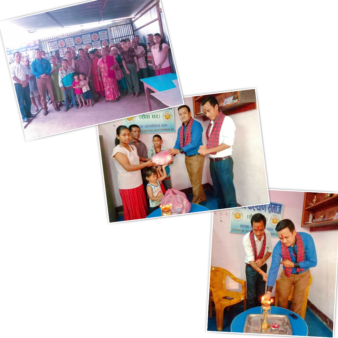 पत्रकार सागर थापाले आफ्नो जन्मदिन मानव कल्याण समाज सेवा घरमा मनाए