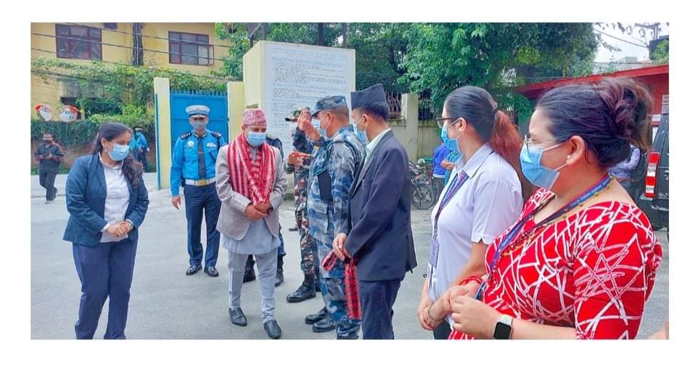 काठमाडौँका नवनियुक्त सिडिओ गोबिन्द रिजालले गरे पदबहाली