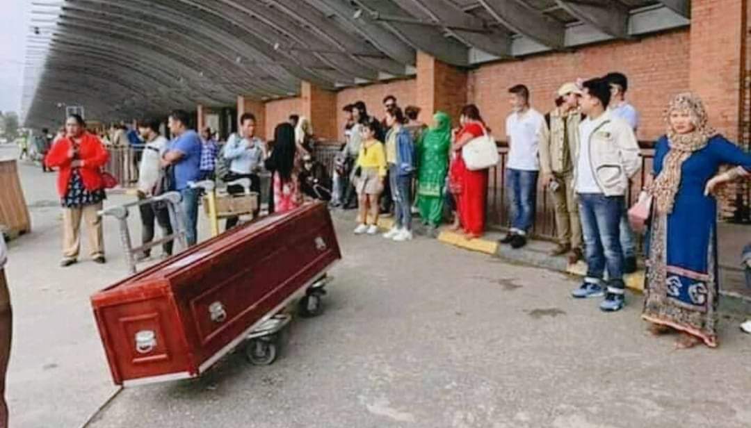 बिदेश गएका २० नेपालीको शव र अस्तुु नेपाल ल्याइयो