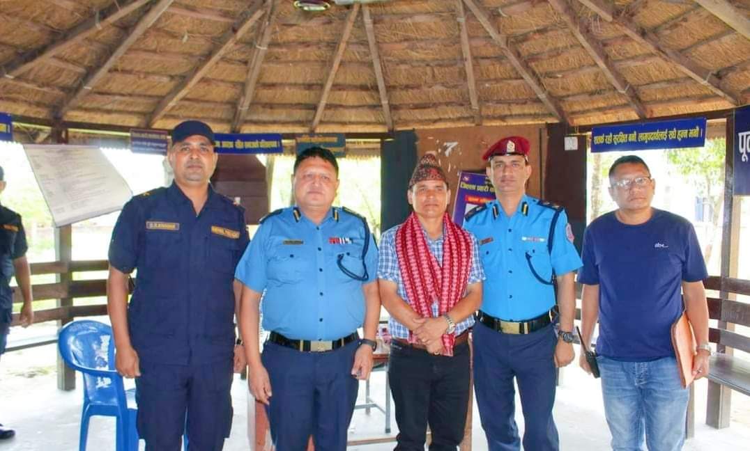 बाँके जिल्ला ट्राफिक प्रमुख राजु भण्डारीको भब्य बिदाई कार्यक्रम