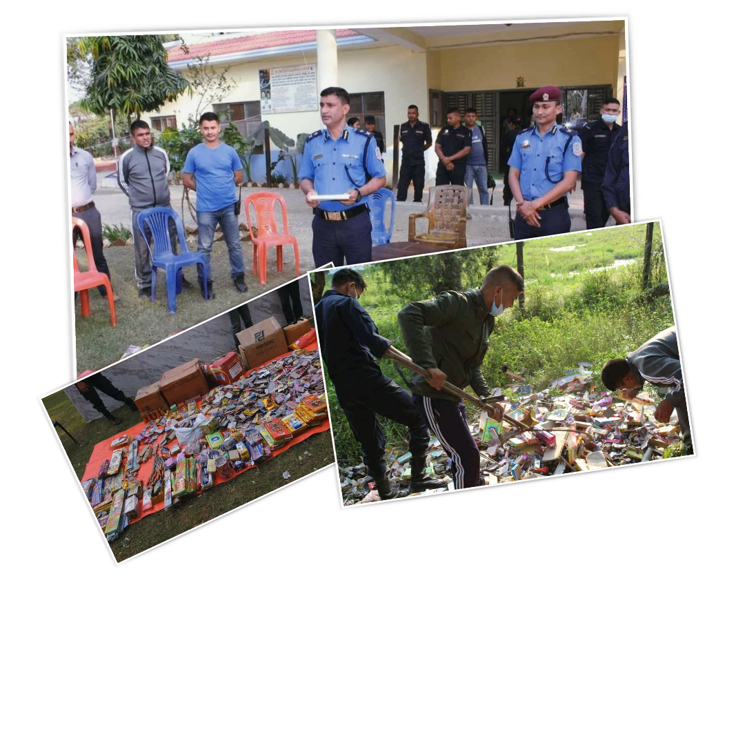 जमुनाह सइ बिष्टको सेटिङ्गमा २ लाखको पटका नेपाल भित्रियो बाँके प्रहरीद्वारा नष्ट