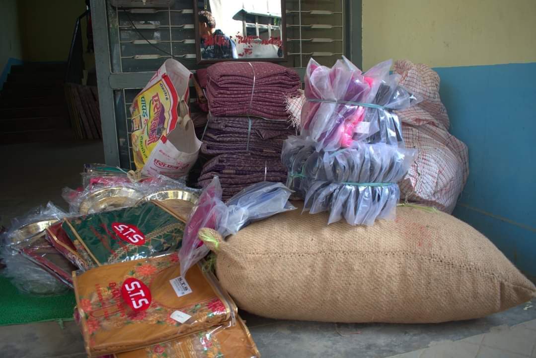 बाँके प्रहरीले धमाधम अबैध रुपमा भन्सार छली ल्याउदै गरेको सामानहरु पक्राउ