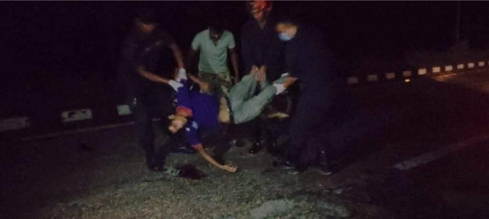 बाँकेको कोहलपुरमा एम्बुलेन्सको ठक्कर बाट १ जनाको मृत्यु