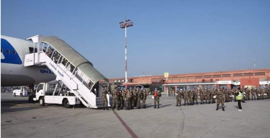 सिरिया देशमा फेरियो नेपाली फौजहरु