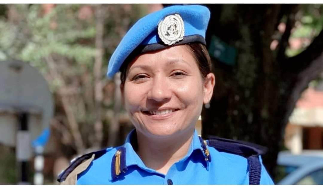 नेपाल प्रहरीको एसपी डा संज्ञा मल्ललाई राष्ट्रसङ्घीय पुरस्कार गरिने