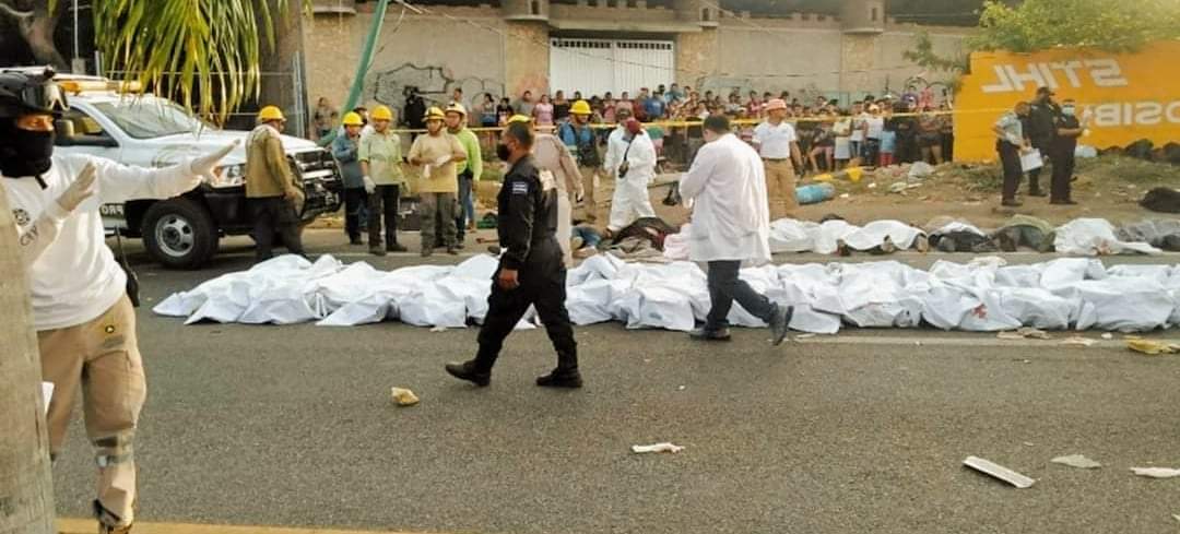 मेक्सिकोमा सडक दुर्घटना हुँदा ५३ आप्रवासीहरुको मृत्यु