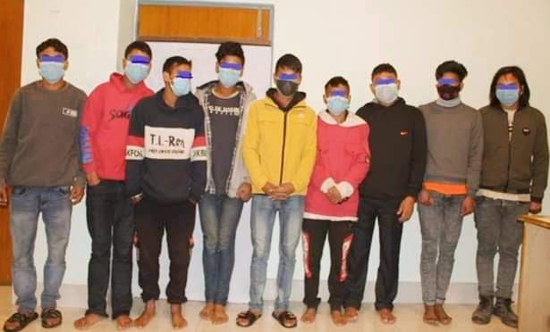 सुर्खेतकी महिलालाई काठमाडौं नयाँ बसपार्कमा सामूहिक बलात्कार गर्ने ९ जना नर पिचास अभियुक्त पक्राउ