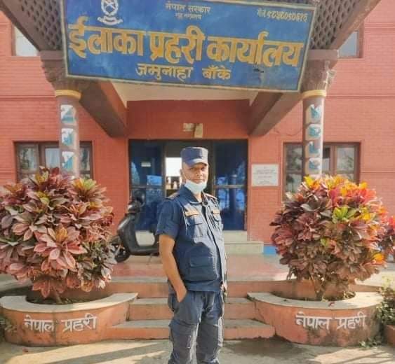 नेपालगञ्ज जमुनाह सिमाना नाकाबाट लागूऔषधसहित १ जना युवक पक्राउ